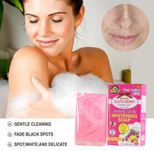 Load image into Gallery viewer, Glutaberry Whitening Soap