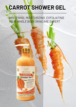 Load image into Gallery viewer, HexFlu Whitening Carrot Shower Gel "back in stock on August 14th"