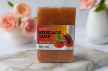 Cargar imagen en el visor de la galería, Kojic Acid &amp; Papaya Soap
