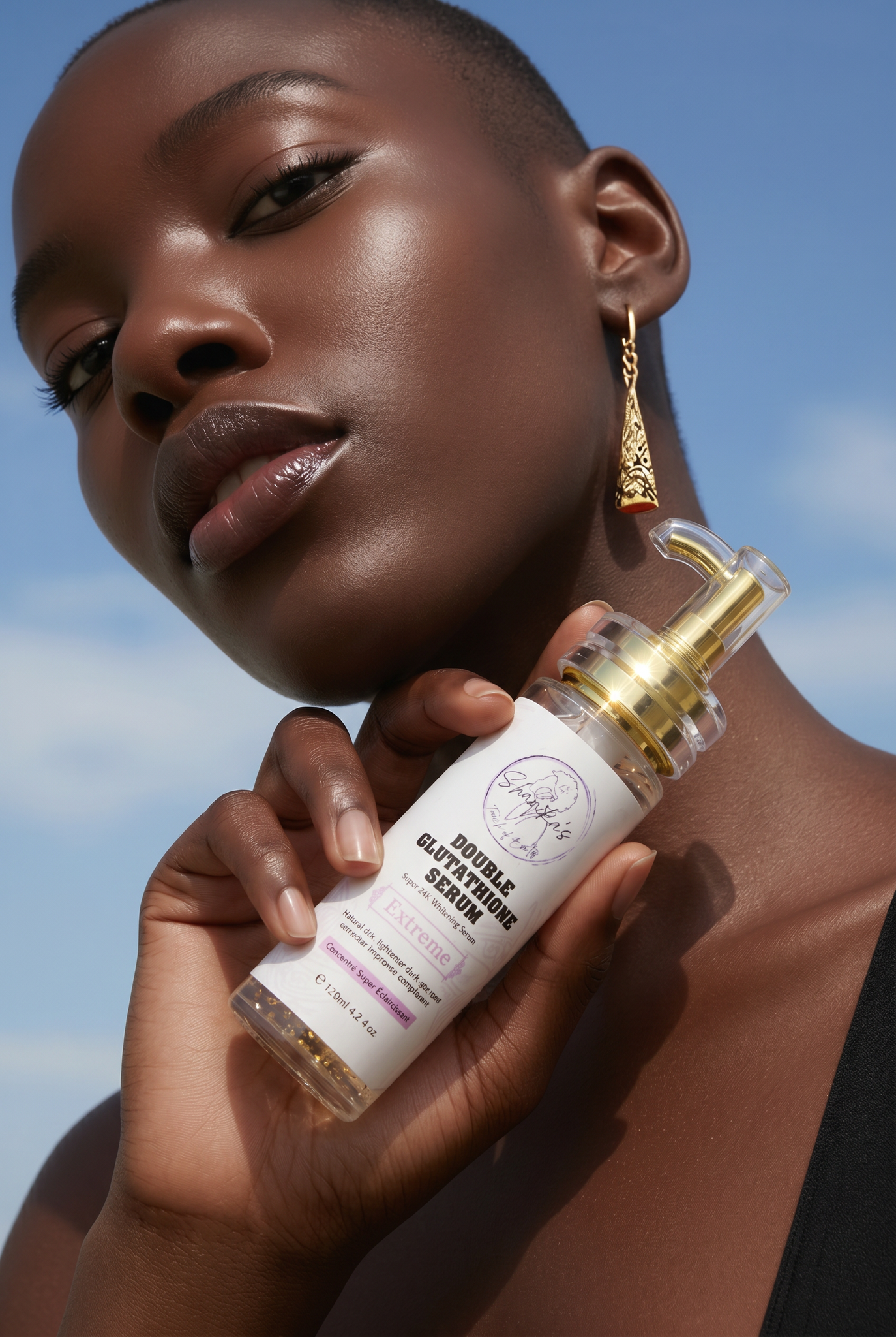 double glutathione serum 2026 Best Sellers 100% Organic Arbutin Double-glutathione Whitening Vitamin C For Africans Black Skin Double Glutathione Brightening Serum