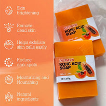 Cargar imagen en el visor de la galería, Kojic Acid &amp; Papaya Soap

