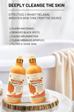 Load image into Gallery viewer, HexFlu Whitening Carrot Shower Gel "back in stock on August 14th"
