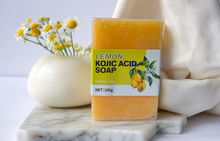 Load image into Gallery viewer, Lemon Kojic Acid Soap
