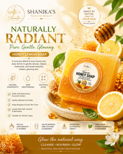Load image into Gallery viewer, Honey ,Kojic Acid and Turmeric Luxury Whitening Soap For face and body
