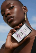 Load image into Gallery viewer, 24k Gold Charcoal, Bamboo and Black Soap face and body Soap
