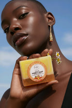 Load image into Gallery viewer, Honey ,Kojic Acid and Turmeric Luxury Whitening Soap For face and body
